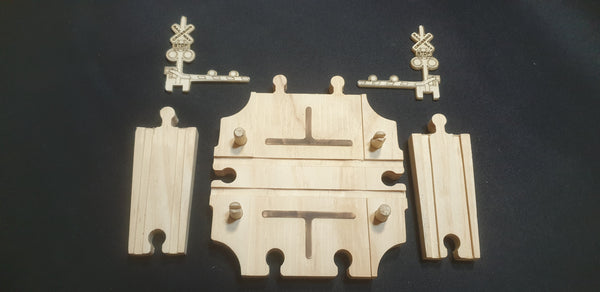 Timber road Railway Crossing - Basic