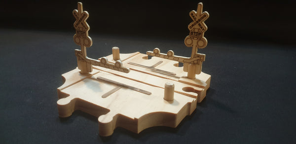 Timber road Railway Crossing - Basic