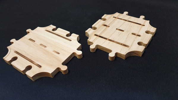 Timber road 'Cross roads' intersection (Suburbia collection)