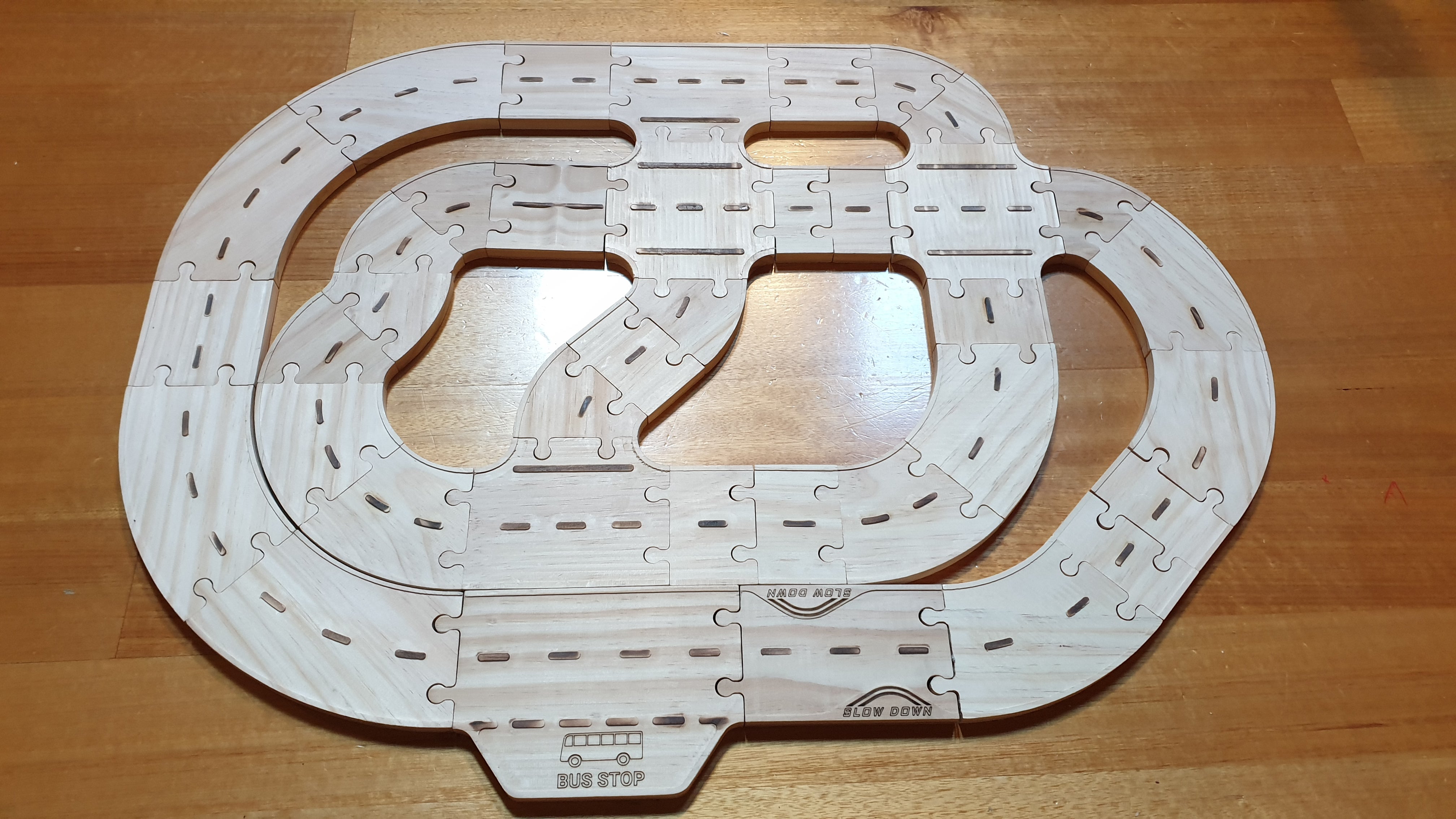 L1 Suburbia Timber Roads Starter Pack (Large 1) 94cm x 71cm